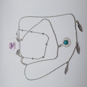 Southwest Style Multilayer Necklace